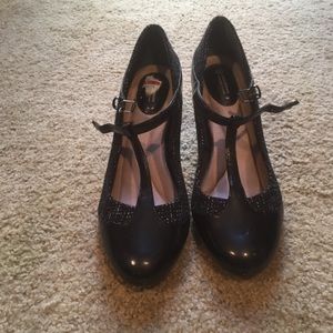 Gianni Bernini black heels